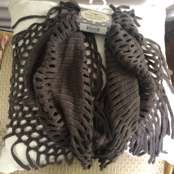Britt’s Knits Accessories - Infinity scarf, open weave. NWT!